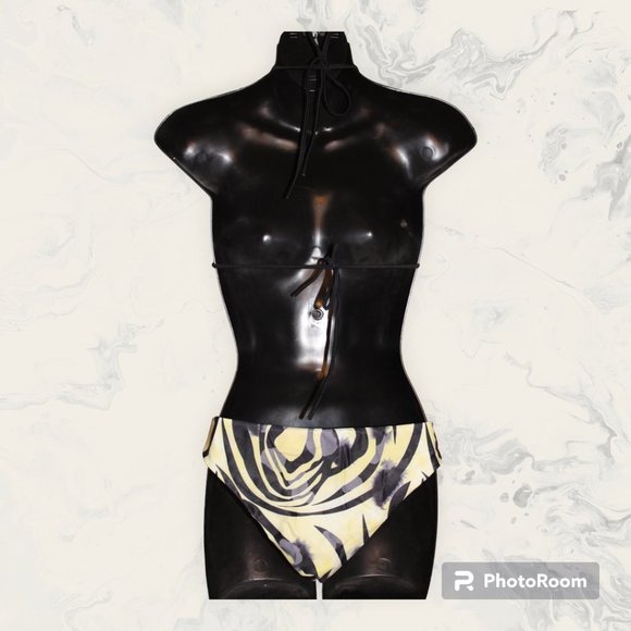 TIGER Print Monokini Swimsuit - Picture 3 of 7